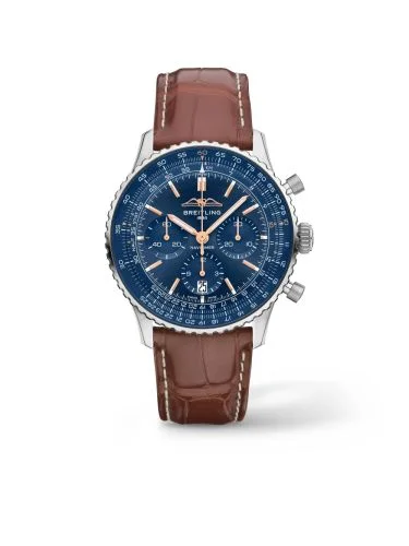 Breitling - AB01387A1C1P1 Navitimer B01 Chronograph 43 Stainless Steel / Wempe Signature Collection
