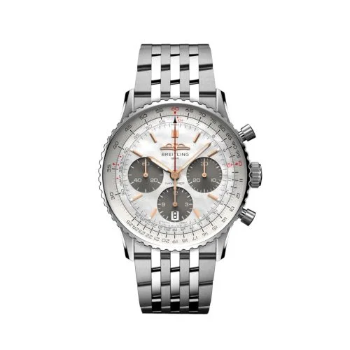 Breitling - AB0139211A1A1 Navitimer B01 Chronograph 41 Stainless Steel / MOP Japan / Bracelet
