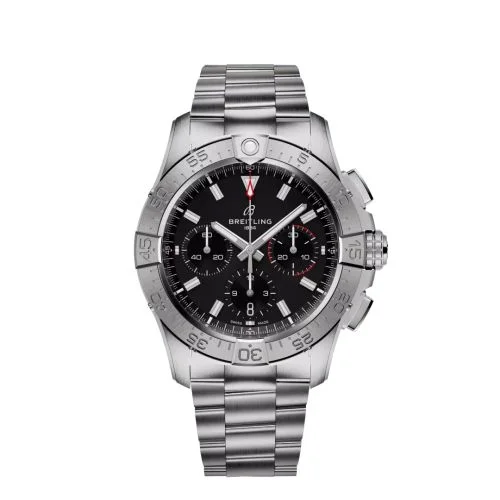 Breitling - AB0146101B1A1 Avenger B01 Chronograph 42 Stainless Steel / Black / Bracelet