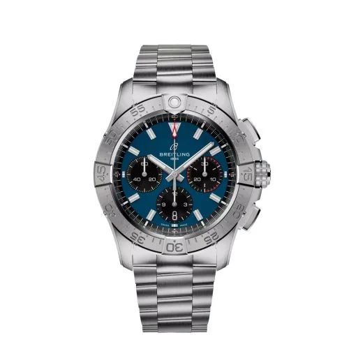 Breitling - AB0146101C1A1 Avenger B01 Chronograph 42 Stainless Steel / Blue / Bracelet