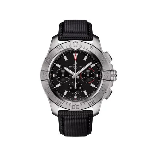 Breitling - AB0147101B1X1 Avenger B01 Chronograph 44 Stainless Steel / Black / Strap