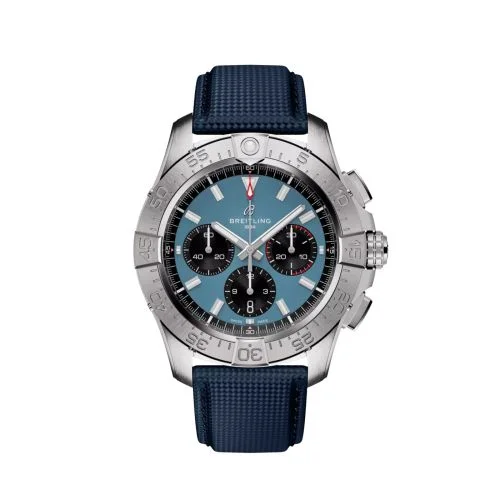 Breitling - AB0147101C1X1 Avenger B01 Chronograph 44 Stainless Steel / Blue / Strap