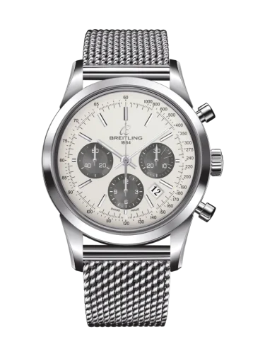 Breitling - AB0152121G1A1 Transocean Chronograph Stainless Steel / Panda / Ocean Classic