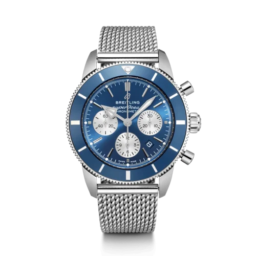 Breitling - AB0162161C1A1 Superocean Heritage II B01 Chronograph 44 Stainless Steel / Blue / Bracelet