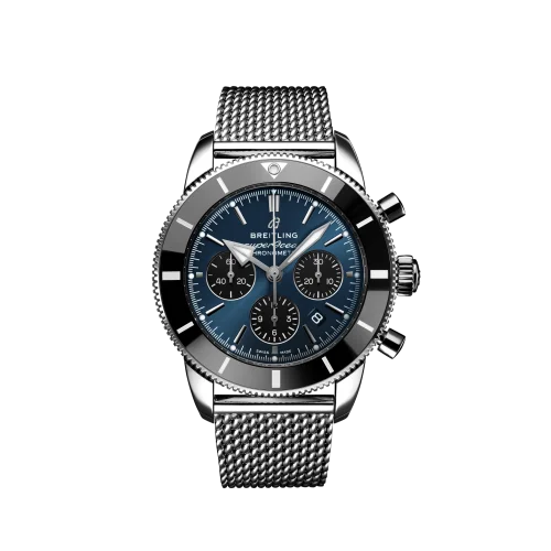 Breitling - AB0162121C1A1 Superocean Heritage II B01 Chronograph 44 Stainless Steel / Blue / Bracelet