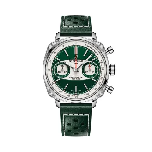 Breitling - AB01771A1L1X1 Premier Top Time B01 Racing Stainless Steel / Green