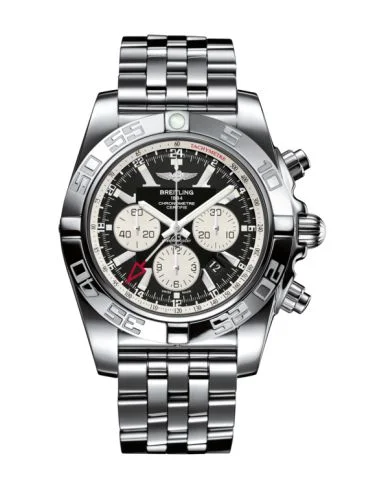 Breitling - AB041012.BA69.383A Chronomat 47 GMT Stainless Steel / Onyx Black / Bracelet