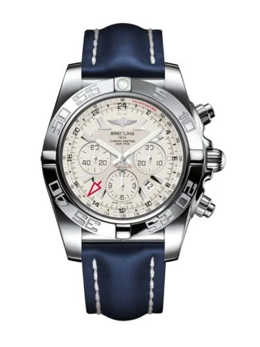 Breitling - AB041012.G719.101X Chronomat 47 GMT Stainless Steel / Sierra Silver / Calf