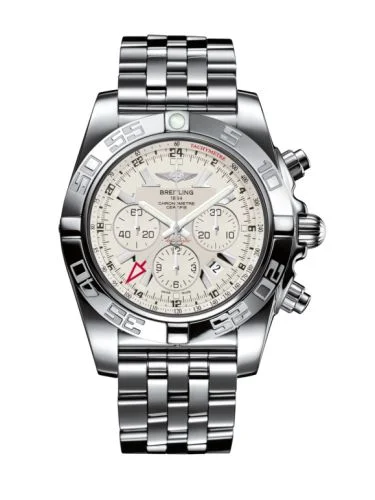 Breitling - AB041012.G719.383A Chronomat 47 GMT Stainless Steel / Sierra Silver / Bracelet