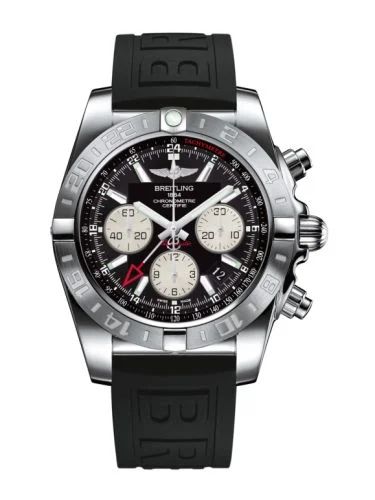 Breitling - AB042011.BB56.152S Chronomat 44 GMT Stainless Steel / Onyx Black / Rubber
