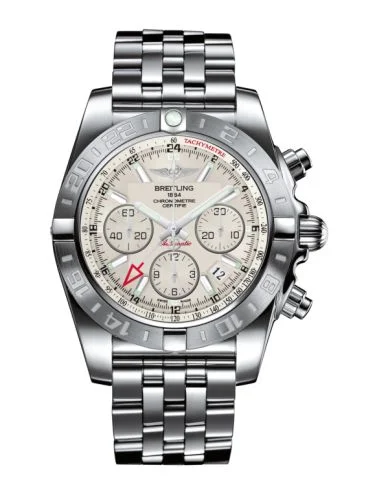 Breitling - AB042011.G745.375A Chronomat 44 GMT Stainless Steel / Sierra Silver / Bracelet