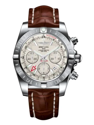 Breitling - AB042011.G745.737P Chronomat 44 GMT Stainless Steel / Sierra Silver / Croco