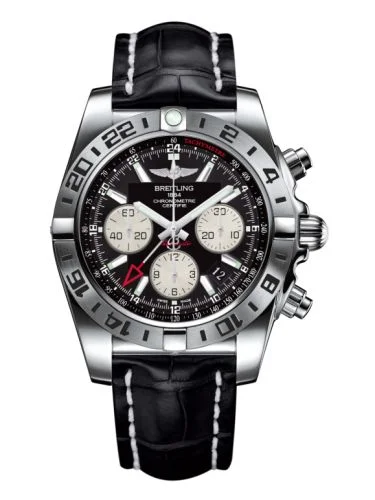 Breitling - AB0420B9.BB56.743P Chronomat 44 GMT Stainless Steel / Onyx Black / Bracelet