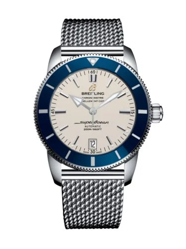 Breitling - AB201016/G827/211S/A20S.1 Superocean Heritage II 42 Stainless Steel / Blue / Silver / Rubber / Pin
