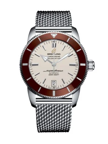 Breitling - AB201033.G827.200S Superocean Heritage II 42 Stainless Steel / Bronze / Silver / Rubber