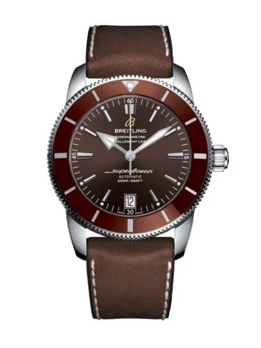 Breitling - AB201033.Q617.739P Superocean Heritage II 42 Stainless Steel / Bronze / Bronze / Croco