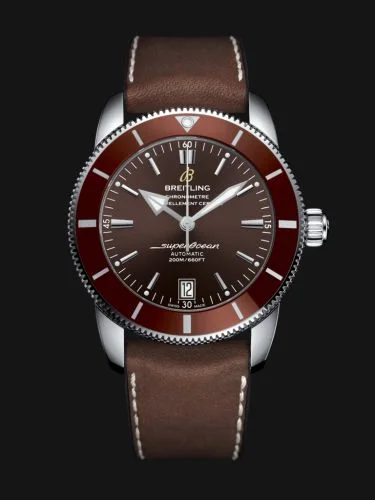 Breitling Breitling - AB201033.Q617.294S Superocean Heritage II 42 Stainless Steel / Bronze / Bronze / Rubber Leather