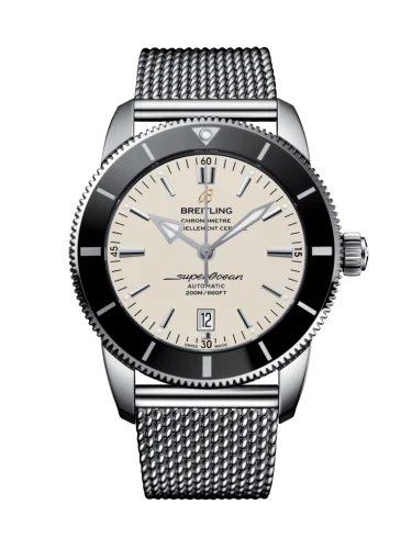 Breitling - AB202012/G828/152A Superocean Heritage II 46 Stainless Steel / Black / Silver / Bracelet
