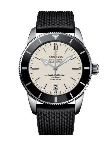 Breitling - AB202012/G828/256S/A20D.2 Superocean Heritage II 46 Stainless Steel / Black / Silver / Rubber / Folding