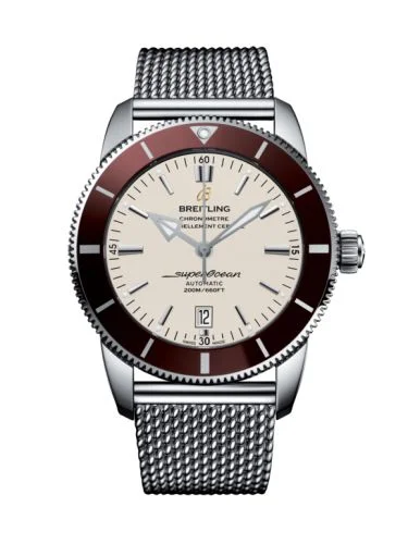 Breitling - AB202033/G828/152A Superocean Heritage II 46 Stainless Steel / Bronze / Silver / Milanese