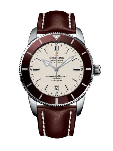 Breitling - AB202033/G828/443X/A20BA.1 Superocean Heritage II 46 Stainless Steel / Bronze / Silver / Calf / Pin