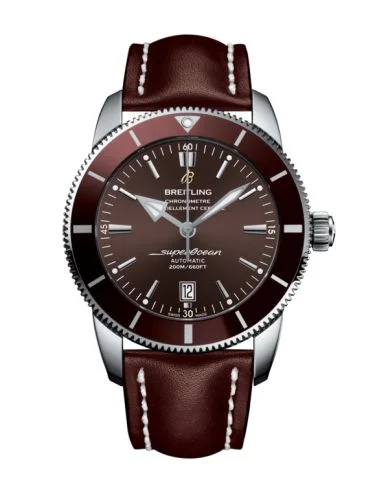 Breitling - AB202033/Q618/443X/A20BA.1 Superocean Heritage II 46 Stainless Steel / Bronze / Bronze / Calf / Pin