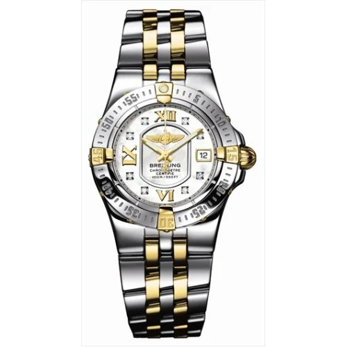 Breitling - B7134012.A662 Starliner 2008 Two Tone / MOP / Diamond