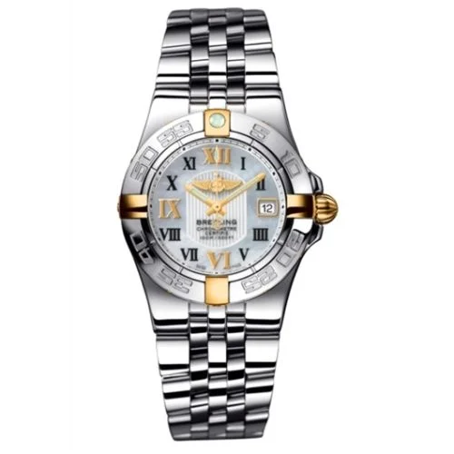 Breitling - B71340L2.A688.368A Galactic 30 Two Tone MOP / Roman / Bracelet