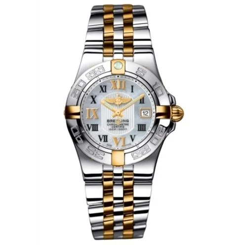 Breitling - B71340L2.A688.368D Galactic 30 Two Tone MOP / Roman / Two Tone Bracelet