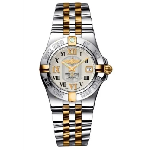 Breitling - B71340L2.G671.368D Galactic 30 Two Tone Silver / Roman / Two Tone Bracelet