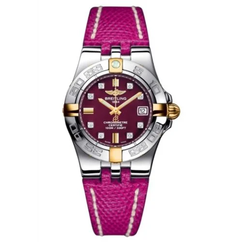 Breitling - B71340L2.K526.171Z Galactic 30 Two Tone Red / Diamond / Teju