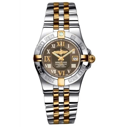 Breitling - B71340L2.Q562.368D Galactic 30 Two Tone Amber / Roman / Two Tone Bracelet