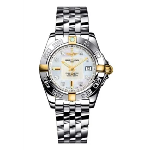 Breitling - B71356L2.A710.367A Galactic 32 Two Tone MOP / DIamond / Bracelet