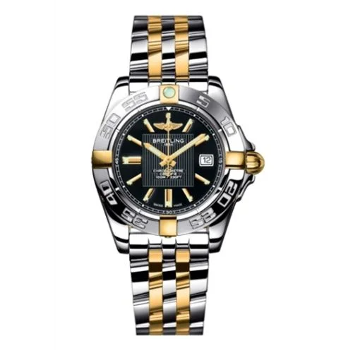Breitling - B71356L2.BA11.367D Galactic 32 Two Tone Black / Two Tone Bracelet