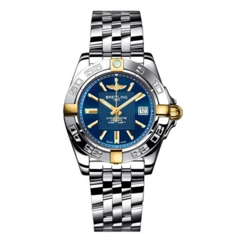 Breitling - B71356L2.C812.367A Galactic 32 Two Tone Blue / Bracelet