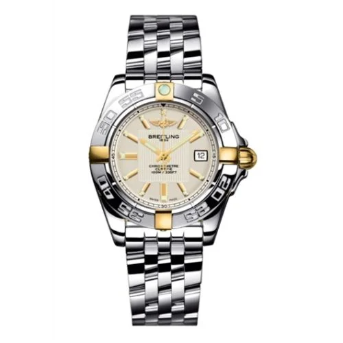 Breitling - B71356L2G703367A Galactic 32 Two Tone Silver  / Bracelet