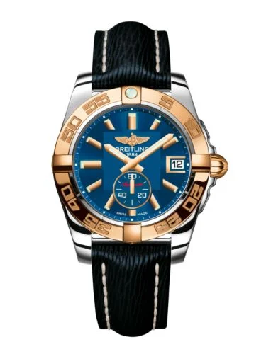 Breitling - C3733012/C831/376C Galactic 36 Automatic Stainless Steel / Rose Gold / Gun Blue / Bracelet
