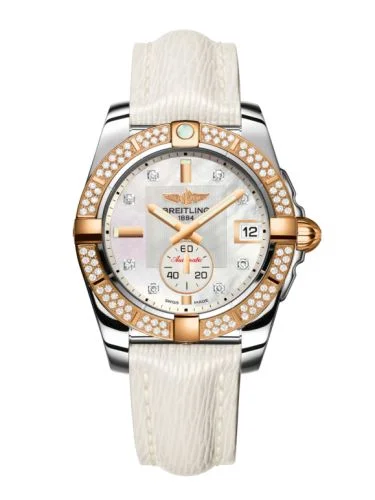 Breitling - C3733053.A725.213X Galactic 36 Automatic Stainless Steel / Rose Gold / Diamond / Pearl Diamond / Sahara
