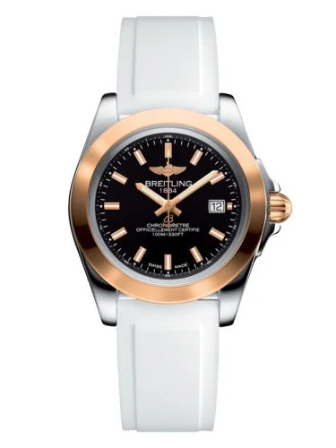 Breitling - C7133012/BF65/778P/A14BA.1 Galactic 32 Sleek Edition Stainless Steel / Rose Gold / Trophy Black / Croco