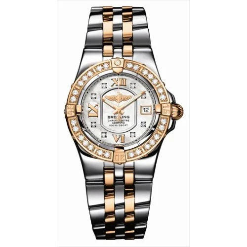 Breitling - C7134012.A681 Starliner 2008 Two Tone Rose / MOP / Diamond