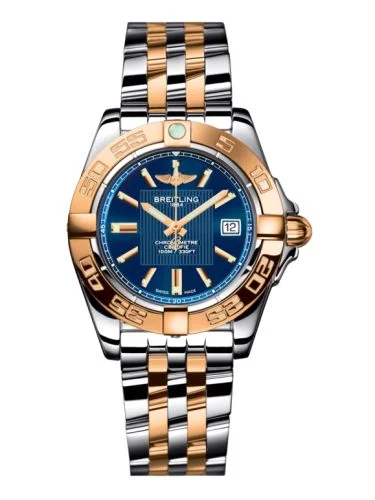 Breitling - C71356L2.C813.208X Galactic 32 Stainless Steel / Rose Gold / Metallica Blue / Sahara