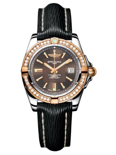 Breitling - C71356LA.Q581.133S Galactic 32 Stainless Steel / Rose Gold / Diamond / Solar Bronze / Rubber