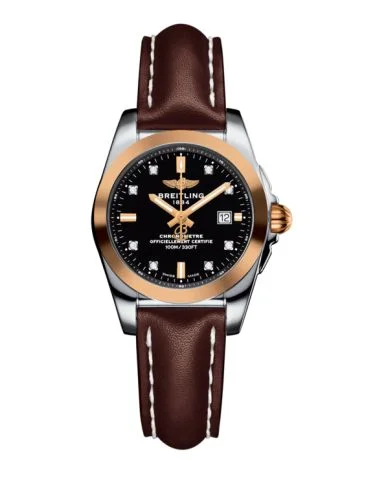 Breitling - C7234812/BE86/791C Galactic 29 Stainless Steel / Rose Gold / Trophy Black Diamond / Bracelet