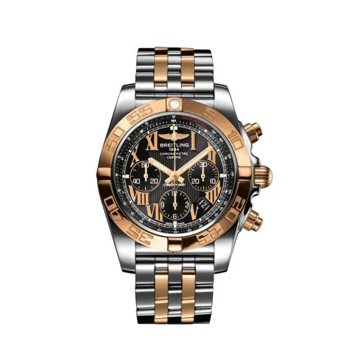 Breitling - CB011012/B957/388C Chronomat 44 Stainless Steel / Red Gold / Black - Roman / Japan Special Edition
