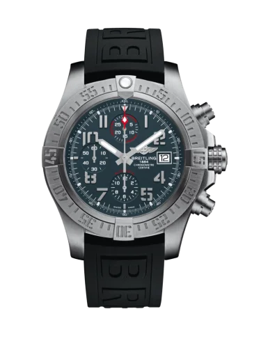 Breitling - E1338310/M534/153S/E20DSA.2 Avenger Bandit Titanium / Titanium Gray / Silver Hands / Rubber / Folding