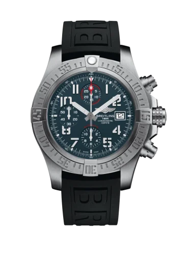 Breitling - E1338310/M536/153S/E20DSA.2 Avenger Bandit Titanium / Titanium Gray / White Hands / Rubber / Pin