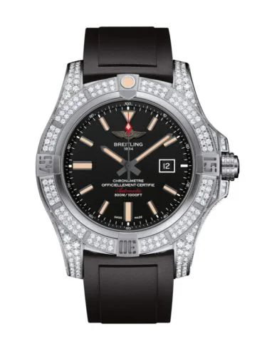 Breitling - E1731063.BD12.137S Avenger Blackbird 48 Titanium / Diamondworks / Volcano black / Rubber