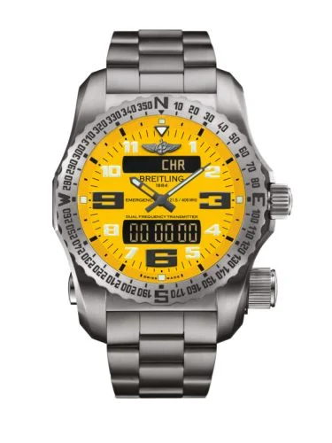 Breitling - E76325A4/I520/159E Emergency II Titanium / Yellow / Bracelet