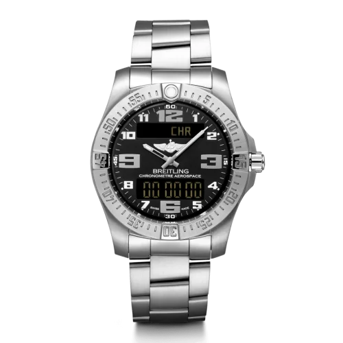 Breitling - E79363101B1E1 Aerospace Evo Titanium / Black / Bracelet