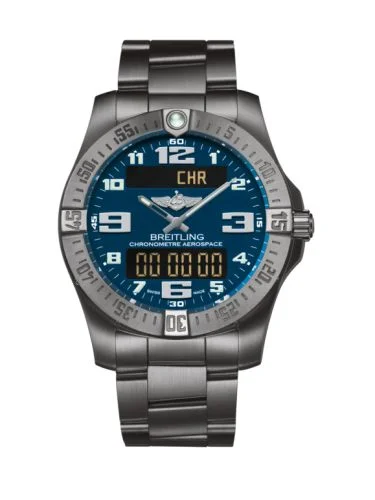 Breitling - E79363101C1E1 Aerospace Evo Titanium / Blue / Bracelet